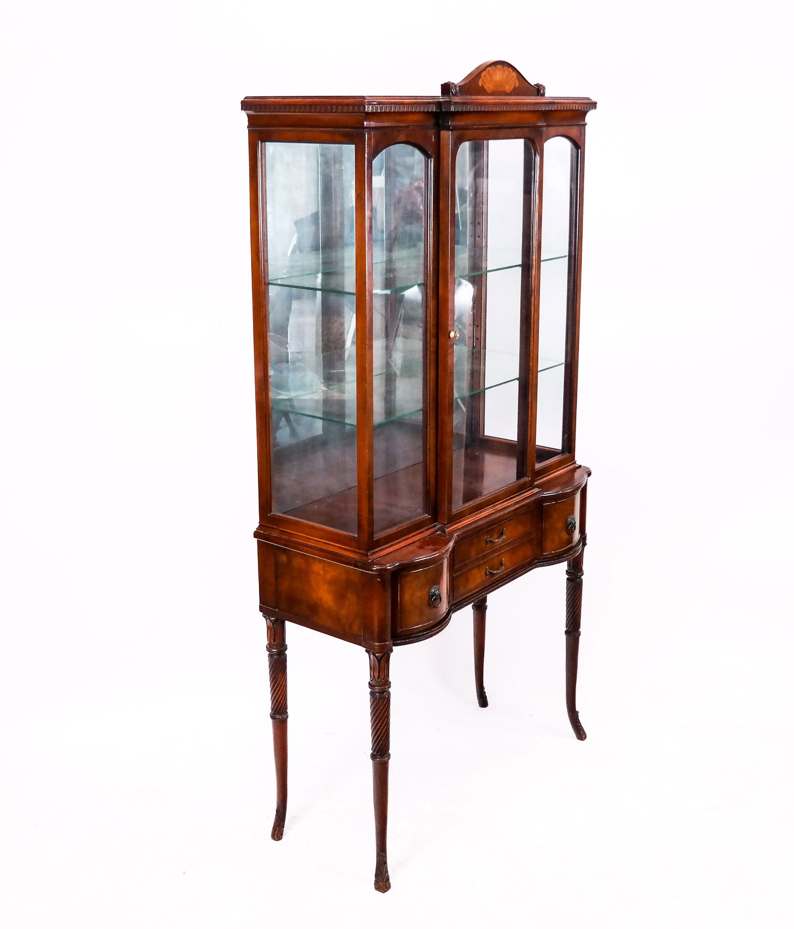 Early 20th C. Regency Display Cabinet (1 of 10)