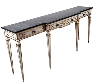 Hollywood Regency Console Table