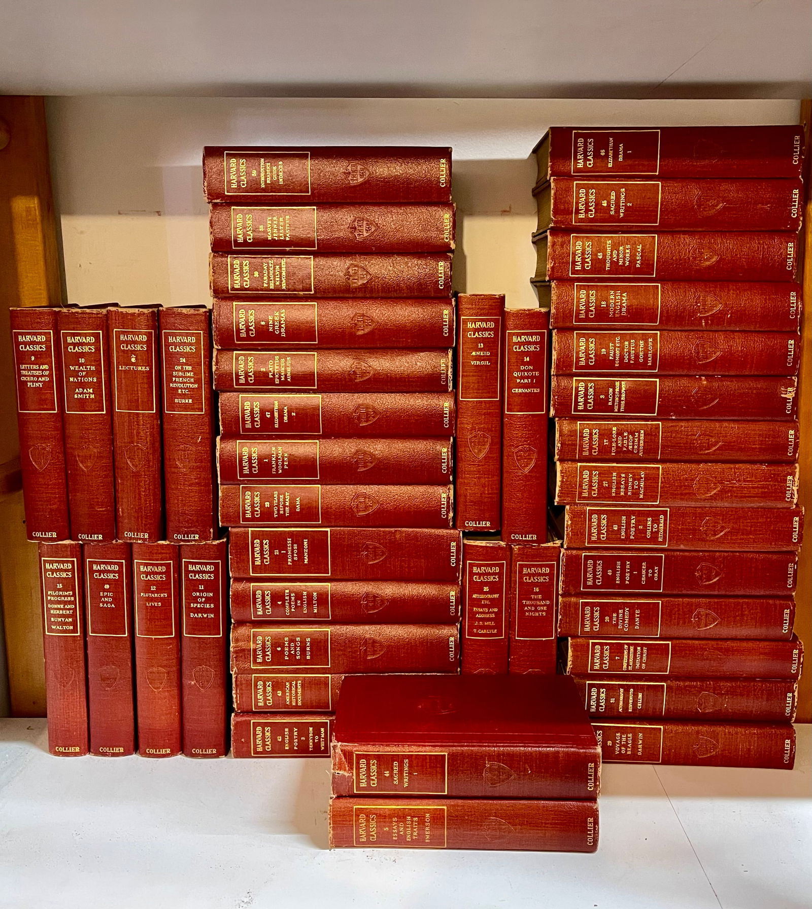 Harvard Classics Leather-Bound Collection, 1909 Edition (1 of 4)