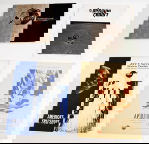 Four NASA Mission Report Pamphlets Collection