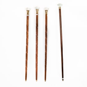 Victorian-Style Walking Sticks (4)