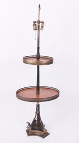 English Regency Lamp Table