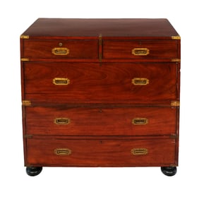 19th C. English Campaign Chest