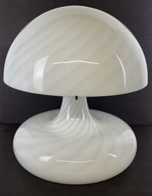 Mid-Century Modern Murano Art Glass Lamp