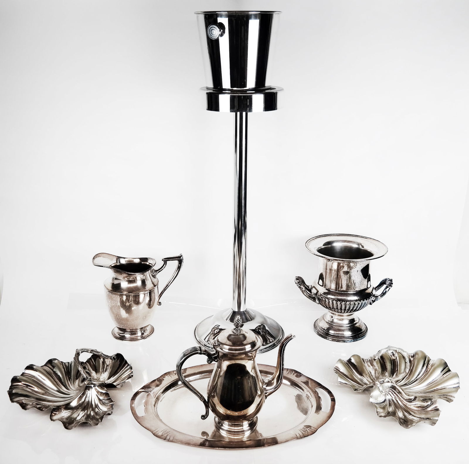 Group of Silver Plate Items (7) (1 of 19)