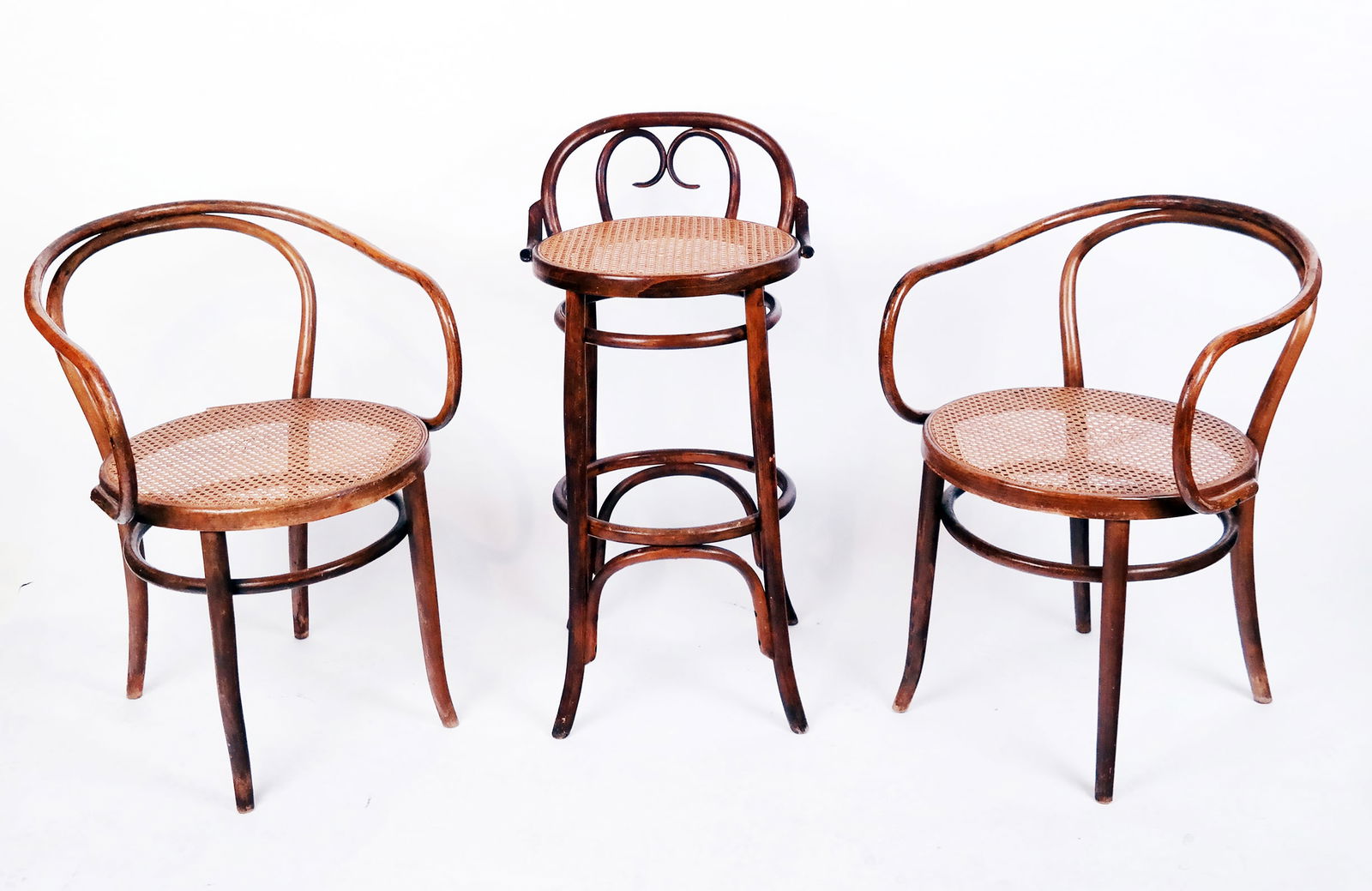 Three Bentwood Vintage Chairs (1 of 9)