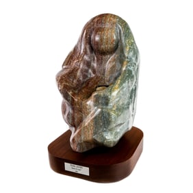 Pearl JACOBS: "Santa Fe Lady" - Sculpture