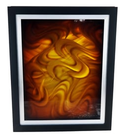 Chris DERUBEIS: "Accents in Gold" - Metal Panel