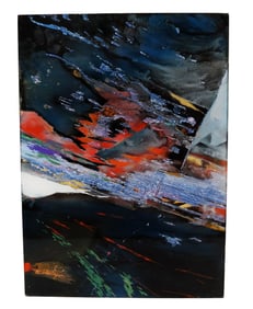 Large Abstract Acrylic Composition