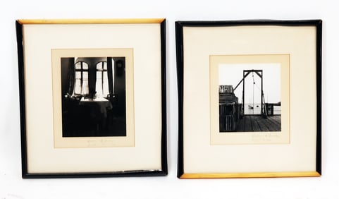 Abraham A. DAVIDSON: Two Photographs