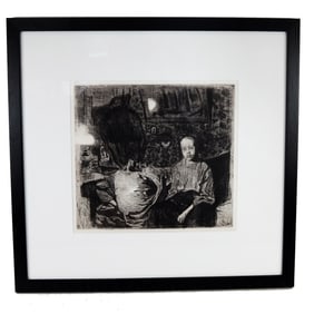 After Kathe KOLLWITZ: Young Couple - Etching