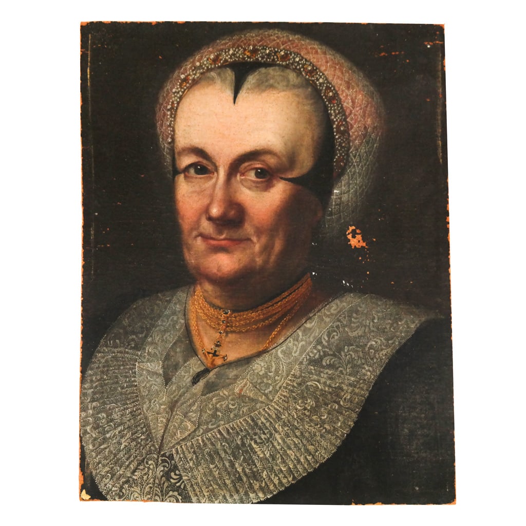 After G. EICHLER the Elder: Portrait Oil Painting (1 of 12)