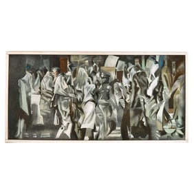 Xavier GONZALEZ: Abstract Figures - Painting