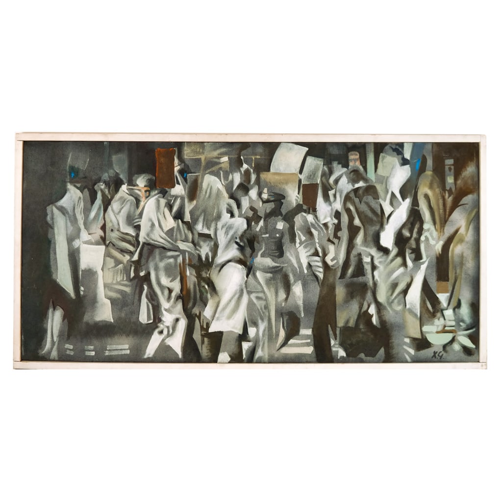 Xavier GONZALEZ: Abstract Figures - Painting (1 of 8)