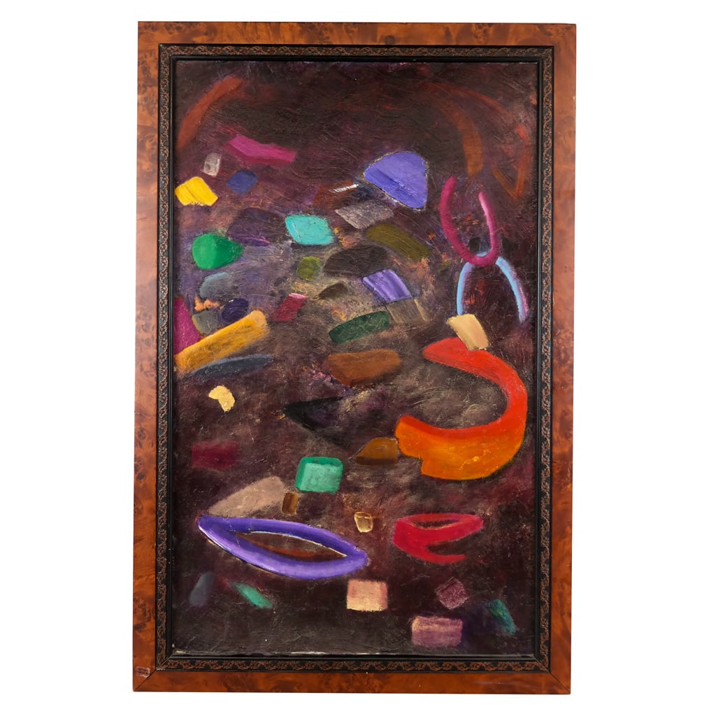 George KAYATTA: Abstract - Oil Painting (1 of 10)