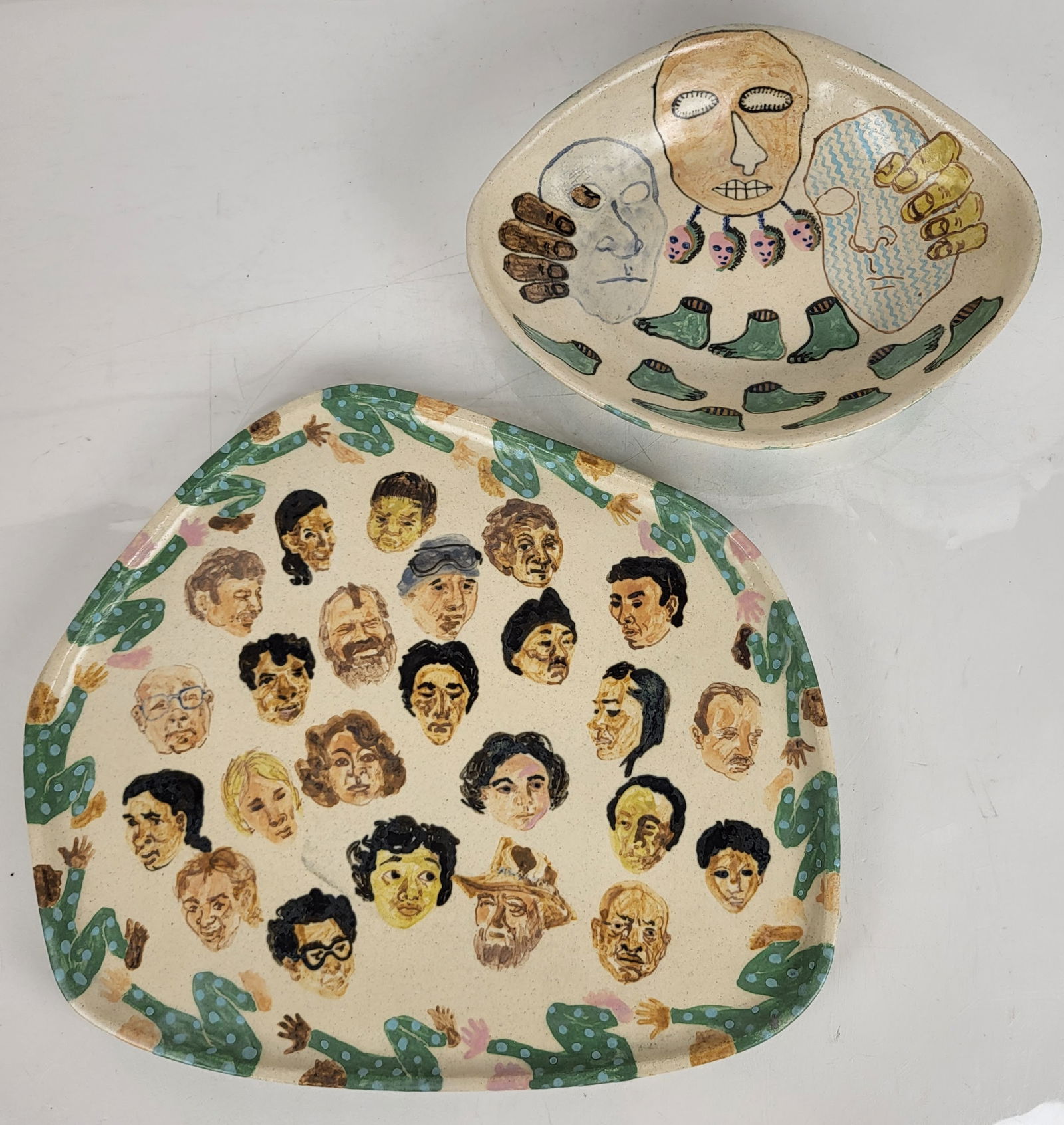 Marilyn ANDREWS: 2-Pc Decorated Porcelain Group (1 of 13)