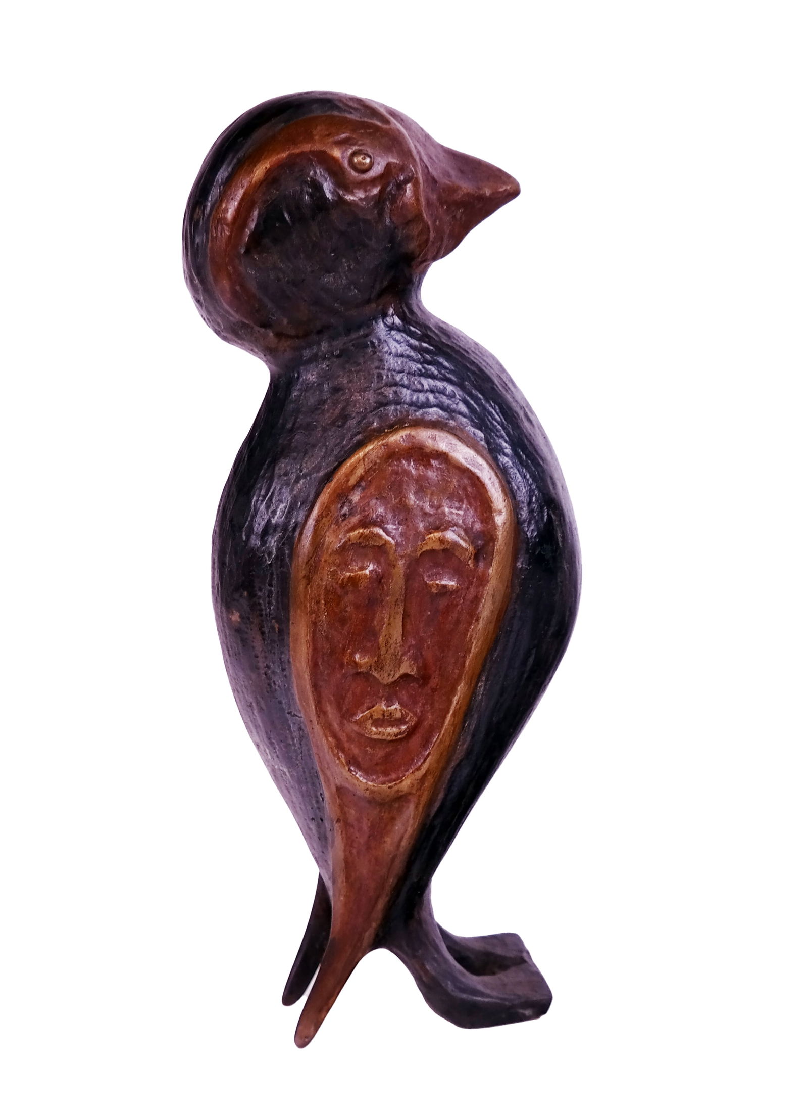 Signed Bronze Sculpture of a Bird (1 of 8)
