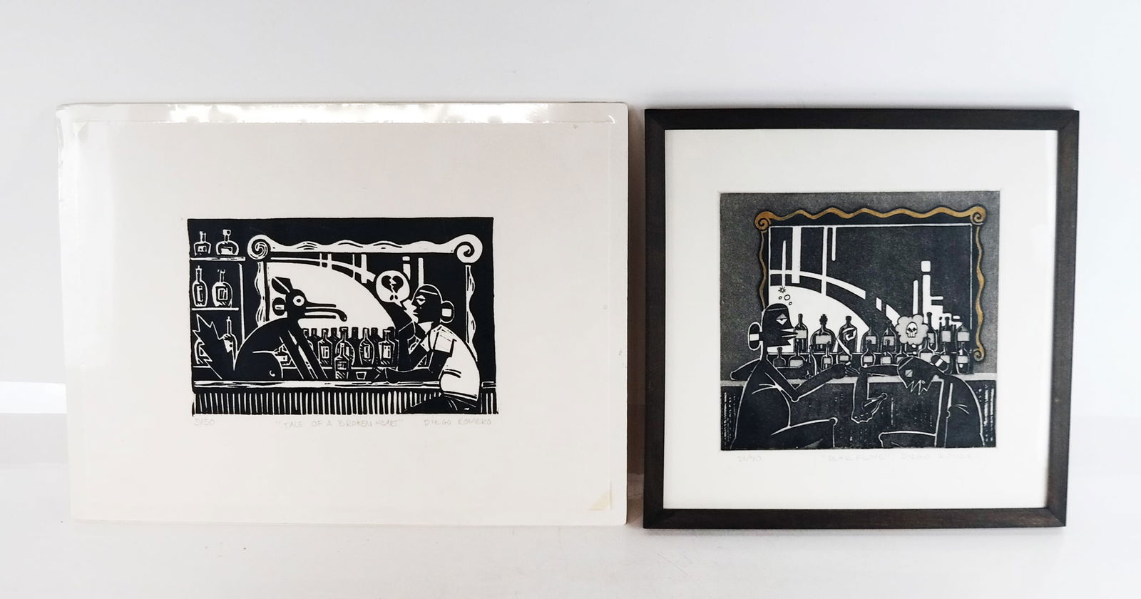 Diego ROMERO: Two Signed Lithographs (1 of 12)