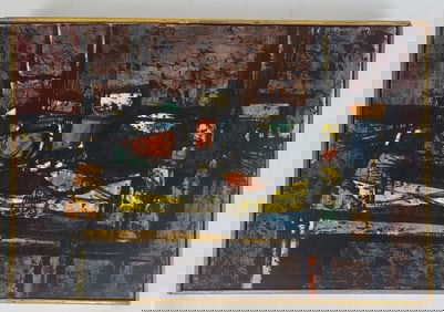 Giancarlo ISOLA: Abstract - Oil on Canvas