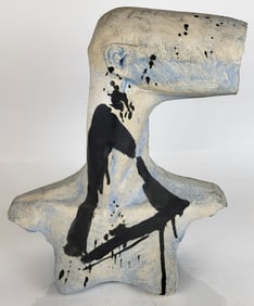 Abstract Bust Ceramic Sculpture