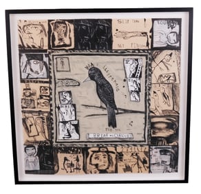 Michael NAKONECZNY: "Illiterate" - Lithograph
