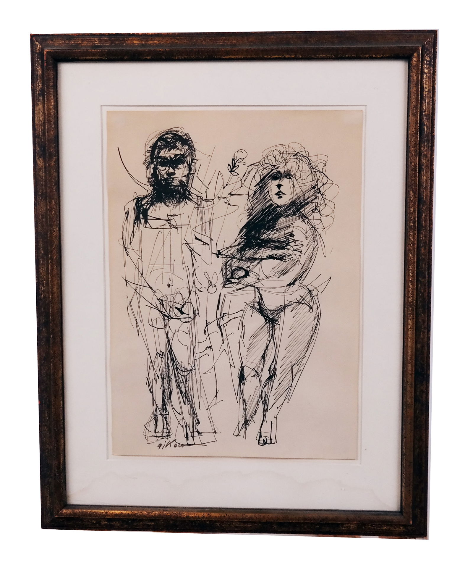 Ruth GIKOW: Adam & Eve - Drawing (1 of 7)