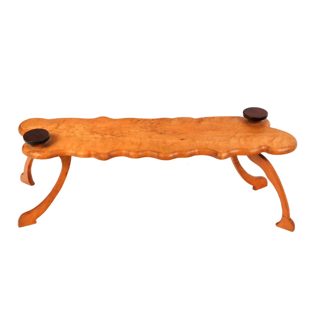 Modern Birds Eye Maple Low Table (1 of 9)