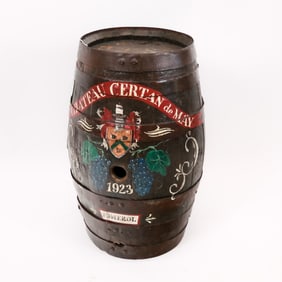 Early 20th C. Wine Barrel