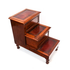 Library Steps, Circa 1890