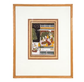 Indian Gouache Painting, Circa 18th C.