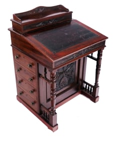 19th C. English Davenport Desk