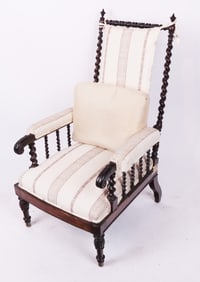 Victorian Mahogany Armchair