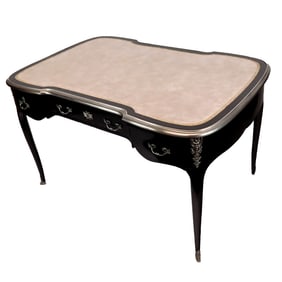 Maison Jansen Ebony Painted Bureau Plat