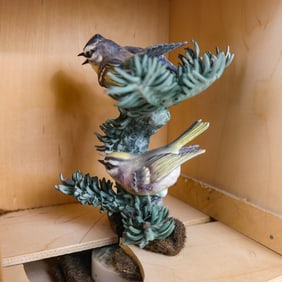 Royal Worcester Doughty Bird - Kinglet Group