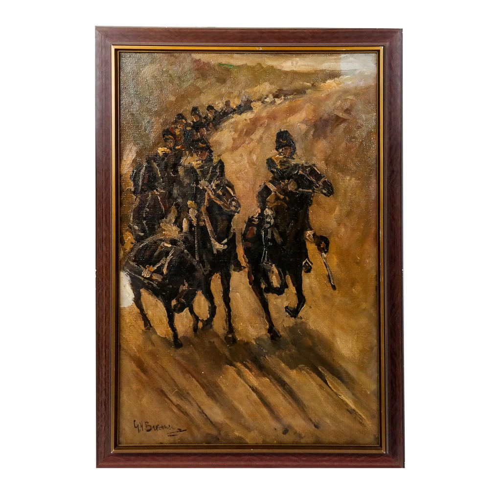G.H. BREITNER: Yellow Riders - Oil Painting (1 of 11)