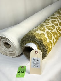 Leopard Chenille and Linen Sheer Fabrics