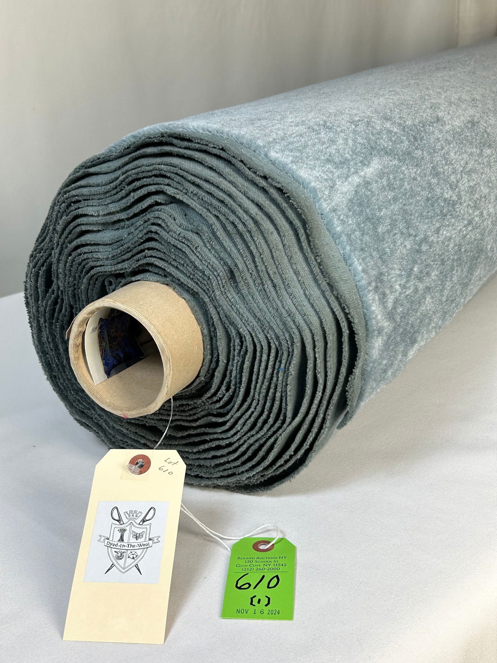 Fret Fabrics Plush Mohair Velvet Fabric (1 of 4)