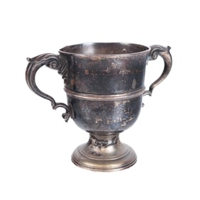 Antique English Silver Trophy Cup