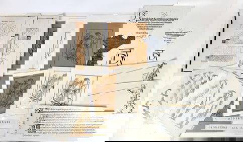 Group of 24 A. Durer Reproductions of Images