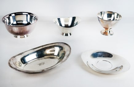 Tiffany & Co. Sterling Silver Hollowware (5)