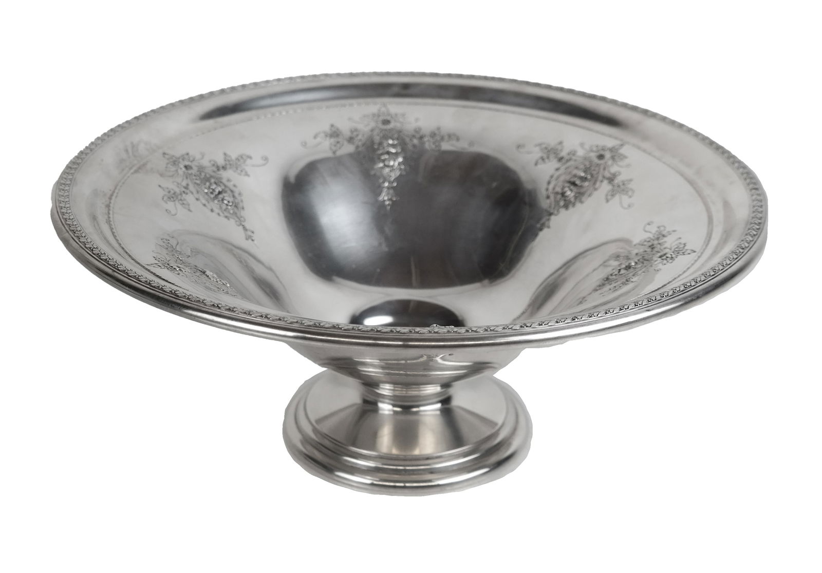 Gorham Sterling Silver Footed Center Bowl (1 of 8)