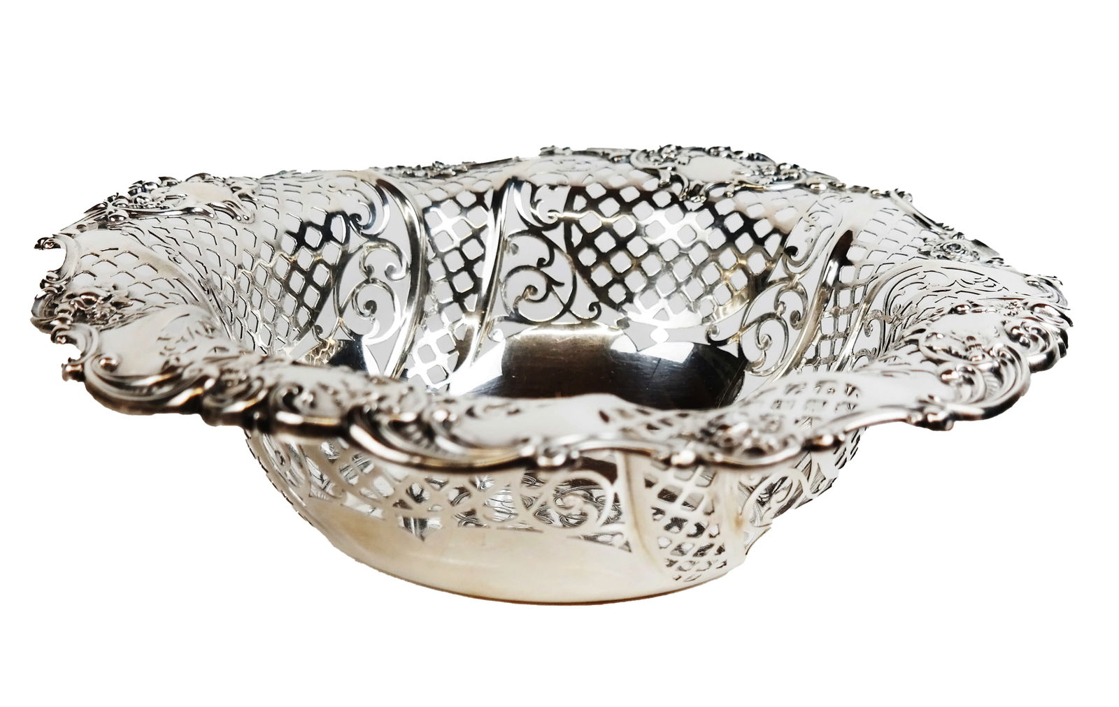 Gorham Sterling Silver Reticulated Fruit Bowl (1 of 8)