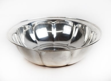 Reed & Barton Sterling Silver Scalloped Bowl
