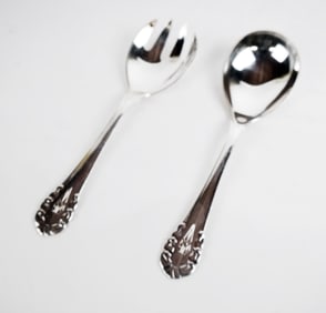 Georg Jensen Sterling Silver Serving Pieces (2)