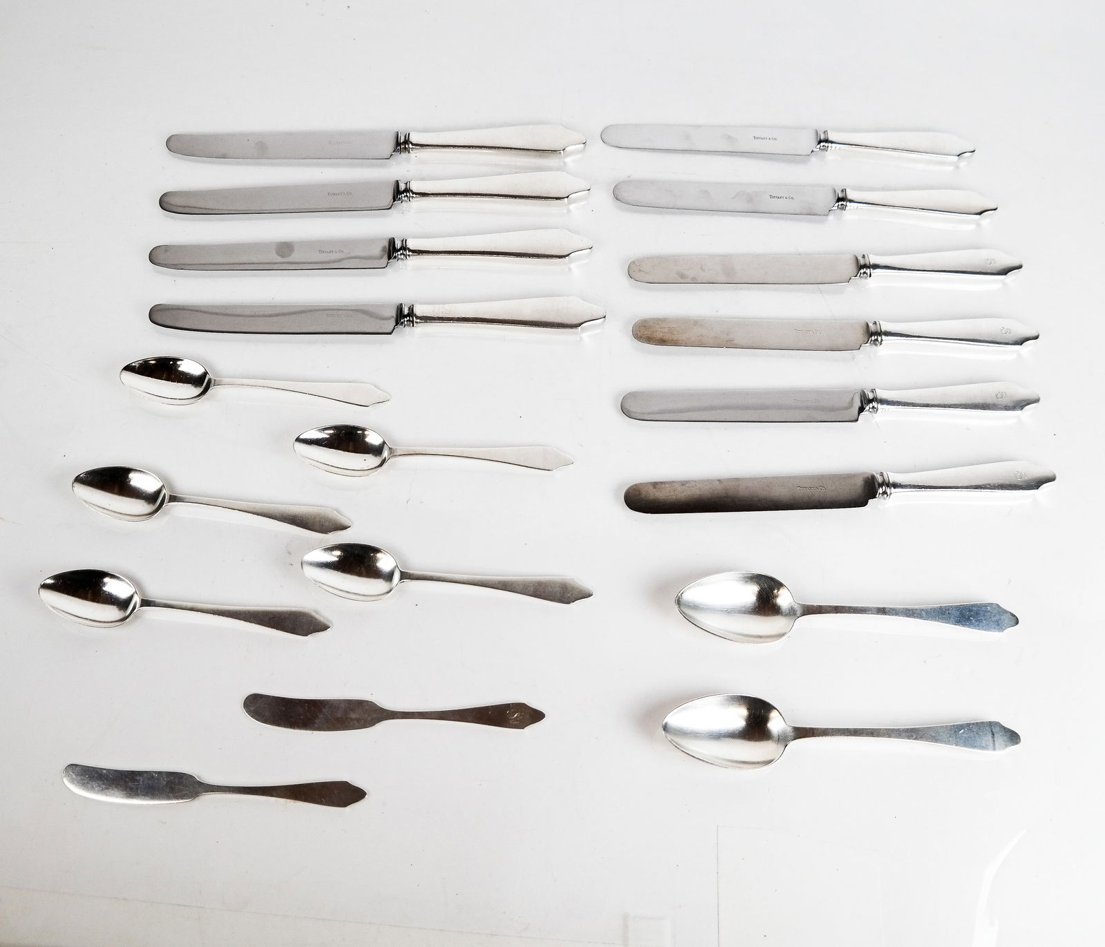 Tiffany & Co. Clinton Sterling Silver Flatware (19) (1 of 5)