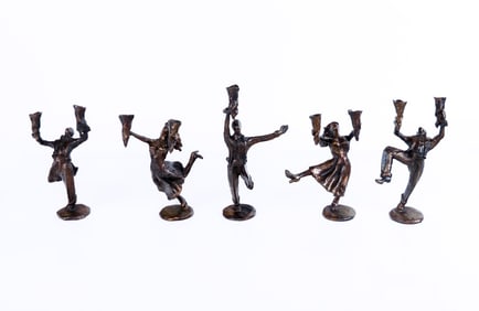 Zachary Oxman Signed Menorah