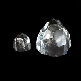 Two Hoya Art Glass Paperweights