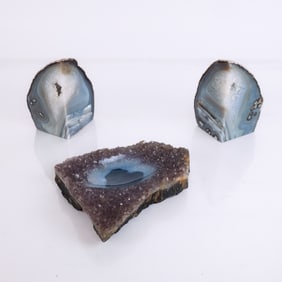 Three Natural Agate Articles