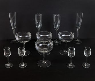 Mixed Group of Stemware (12)