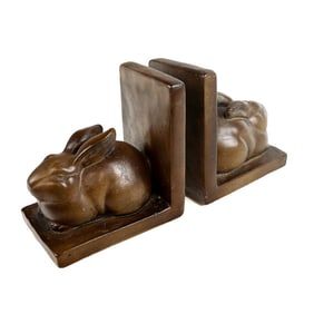 Arthur Court Rabbit Bookends